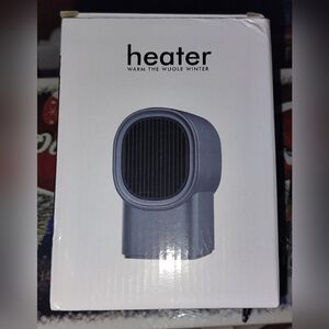 NIB Auperto Portable Quiet Small Space Fast Heating Electric Desk Heater